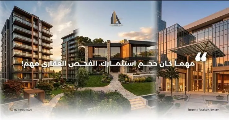 مهما كان حجم استثمارك، الفحص العقاري مهم